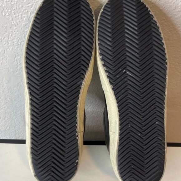 Golden Goose Superstar Black Leopard Leather Low Top Sneakers Women's 39 EU/9 US - Picture 10 of 12